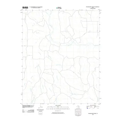 2010 Map of Troublesome Creek, 2010 Print