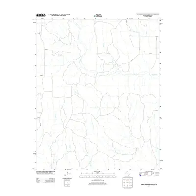 2012 Map of Troublesome Creek, 2012 Print