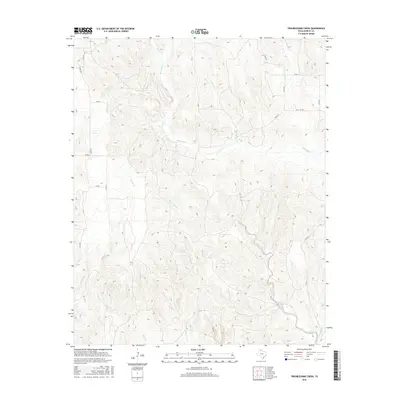 2016 Map of Troublesome Creek, 2016 Print