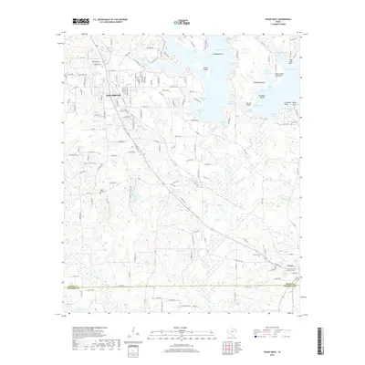 2019 Map of Troup West, 2019 Print