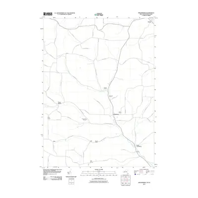 2010 Map of Troupsburg, 2010 Print