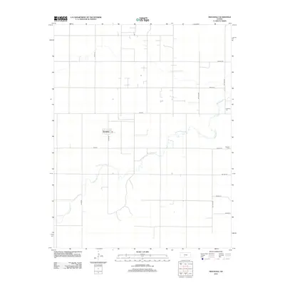 2012 Map of Trousdale, 2012 Print
