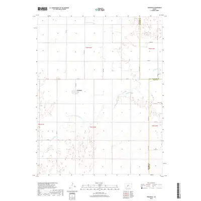 2018 Map of Trousdale, 2018 Print