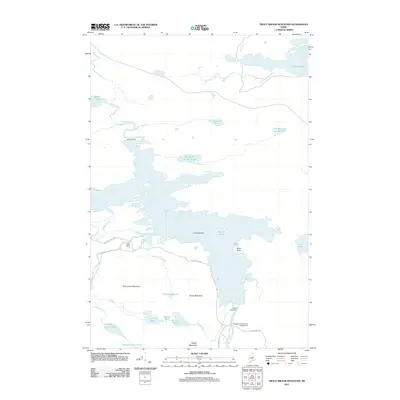 2011 Map of Trout Brook Mountain, 2011 Print