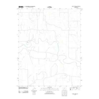 2012 Map of Trout Creek, 2012 Print