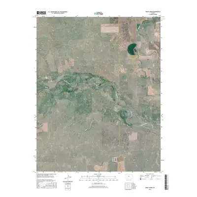 2015 Map of Trout Creek, 2015 Print
