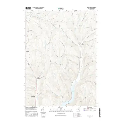 2016 Map of Trout Creek, 2016 Print
