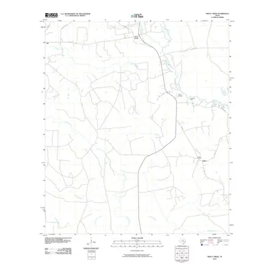 2010 Map of Trout Creek, 2010 Print