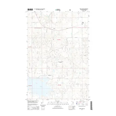 2014 Map of Trout Creek, 2014 Print
