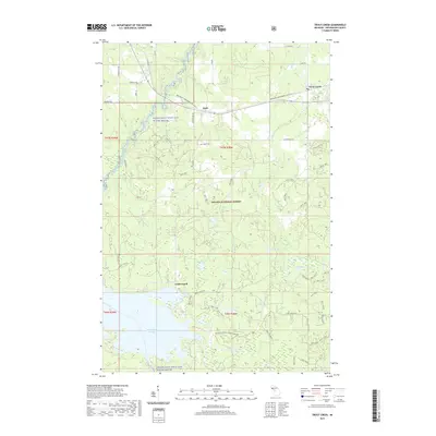 2019 Map of Trout Creek, 2019 Print