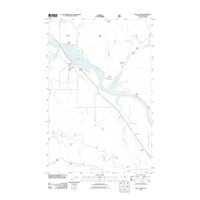 2011 Map of Trout Creek, 2011 Print