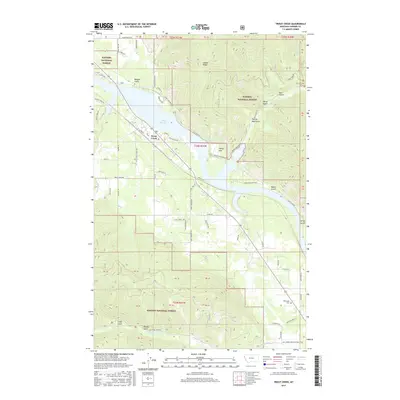 2017 Map of Trout Creek, 2017 Print
