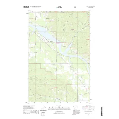 2020 Map of Trout Creek, 2020 Print