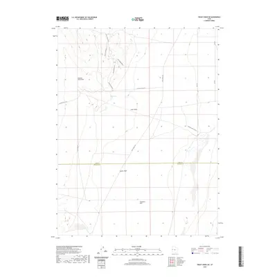 2020 Map of Trout Creek SW, 2020 Print