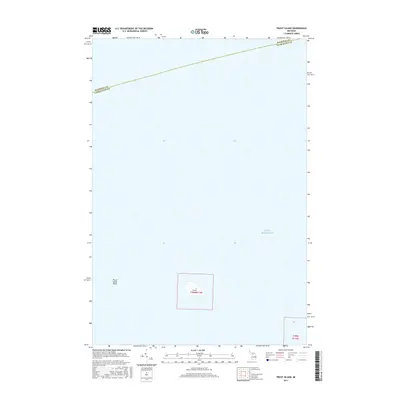 2017 Map of Trout Island, 2017 Print