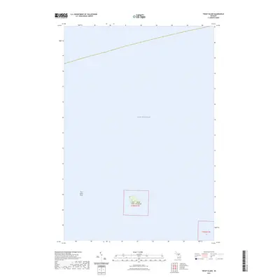 2023 Map of Trout Island, 2023 Print