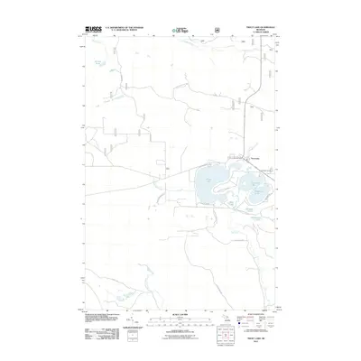 2011 Map of Trout Lake, 2011 Print