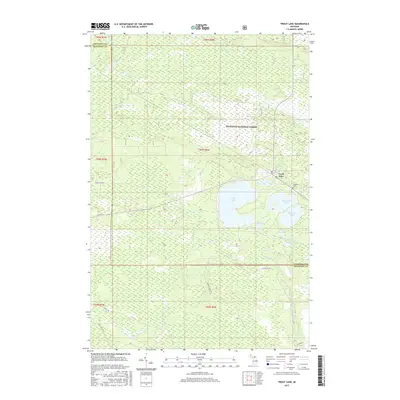 2017 Map of Trout Lake, 2017 Print