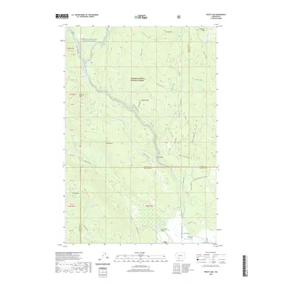2020 Map of Trout Lake, 2020 Print