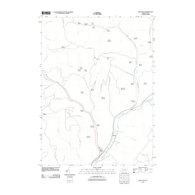 2010 Map of Trout Run, 2010 Print