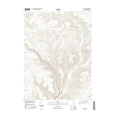 2016 Map of Trout Run, 2016 Print