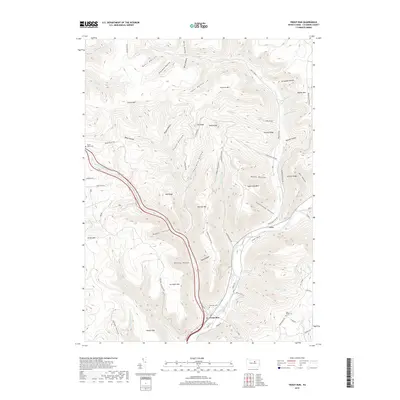 2019 Map of Trout Run, 2019 Print