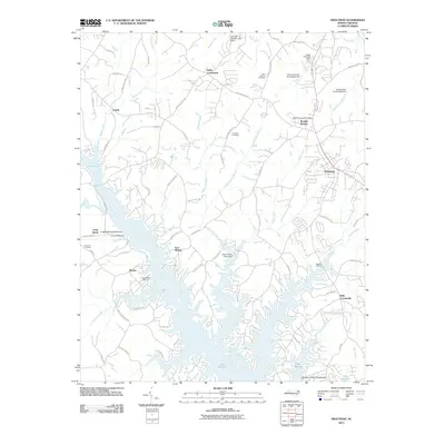 2010 Map of Troutman, 2010 Print