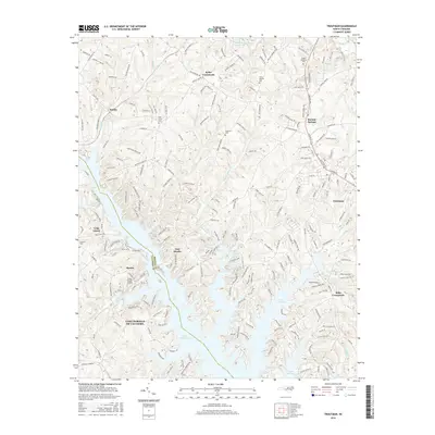 2016 Map of Troutman, 2016 Print