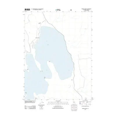 2012 Map of Troxel Point, 2012 Print