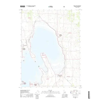 2018 Map of Troxel Point, 2018 Print