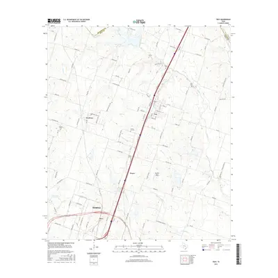 2016 Map of Troy, 2016 Print