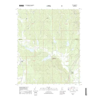 2018 Map of Troy, 2018 Print
