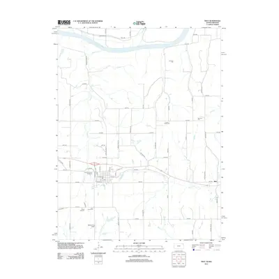 2012 Map of Troy, 2012 Print