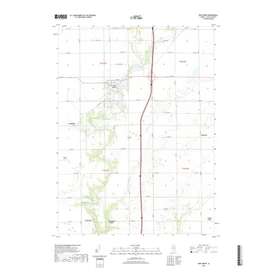 2018 Map of Troy Grove, 2018 Print