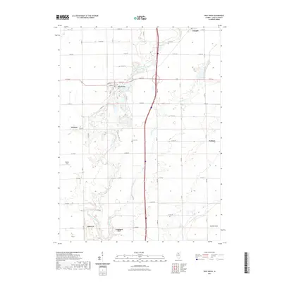 2021 Map of Troy Grove, 2021 Print