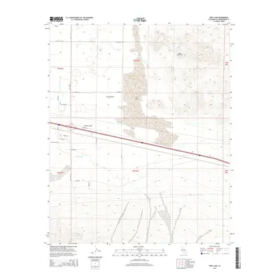 2015 Map of Troy Lake, 2015 Print