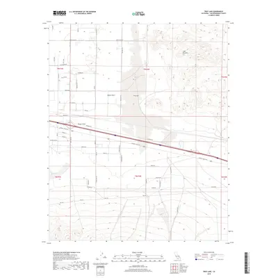 2018 Map of Troy Lake, 2018 Print