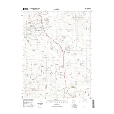 2015 Map of Troy, 2015 Print
