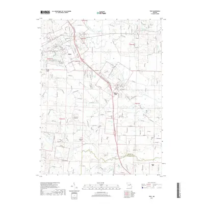 2017 Map of Troy, 2017 Print