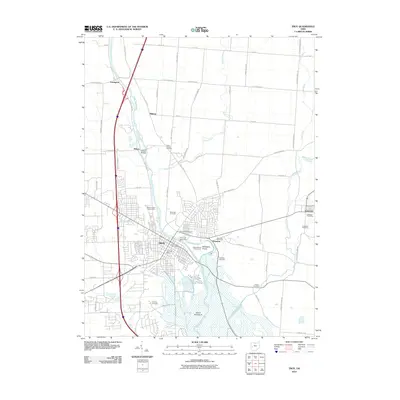 2010 Map of Troy, 2010 Print