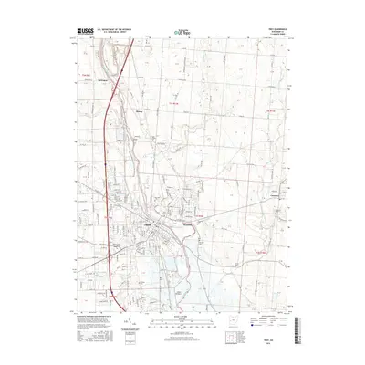 2016 Map of Troy, 2016 Print