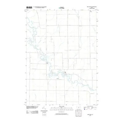 2010 Map of Troy Mills, 2010 Print