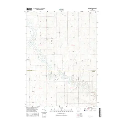 2015 Map of Troy Mills, 2015 Print