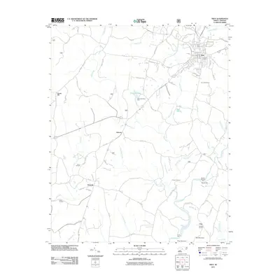 2011 Map of Troy, 2011 Print