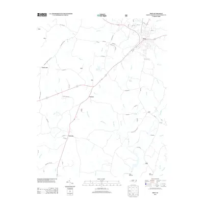 2013 Map of Troy, 2013 Print