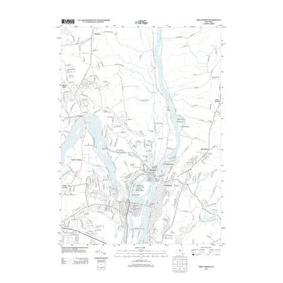 2013 Map of Troy North, 2013 Print