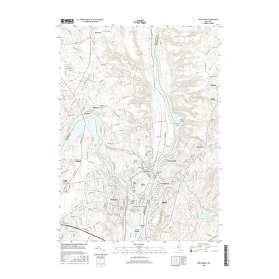 2016 Map of Troy North, 2016 Print