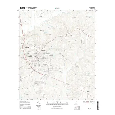 2014 Map of Troy, 2014 Print