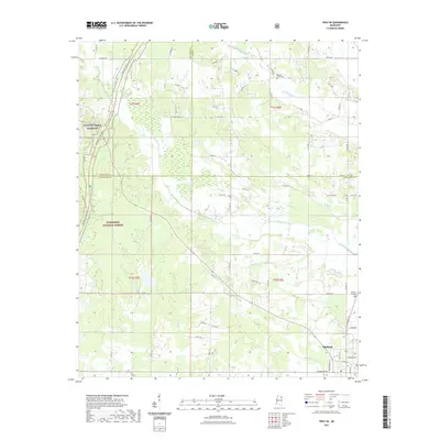 2021 Map of Troy SE, 2021 Print