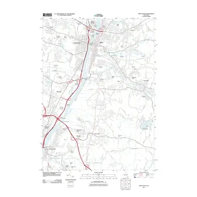 2011 Map of Troy South, 2011 Print